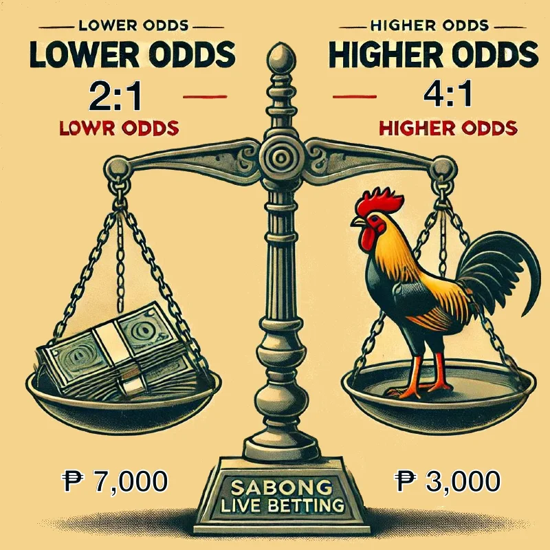 sabong live bet ratio