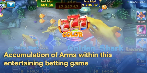 Accumulation of Arms in this entertaining betting game